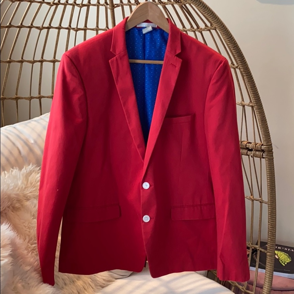 Red Michael Kors Sportscoat